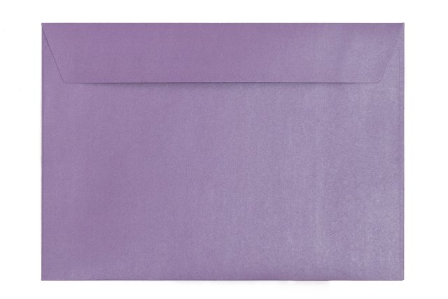 DIN C5 Self-Adhesive Envelopes, Pearl Purple
