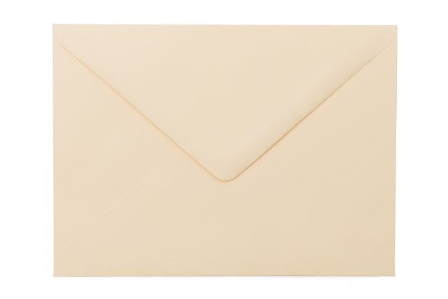 Envelopes 133x184mm (5x7 inches), cream