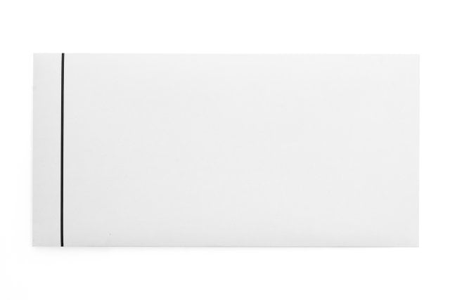 Self-adhesive DIN Long envelopes, with mourning bands