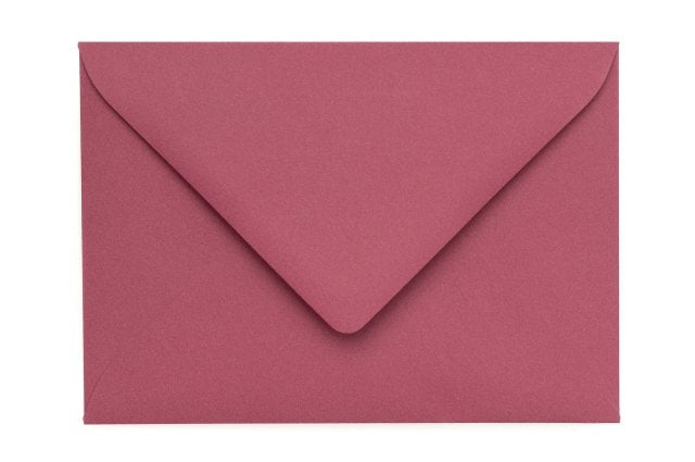Envelopes DIN C6, raspberry