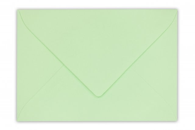 DIN C6 Envelopes, Mint Green