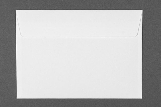 DIN C6 self-adhesive envelopes, White