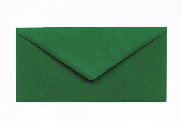 Envelopes DIN long, Dark Green