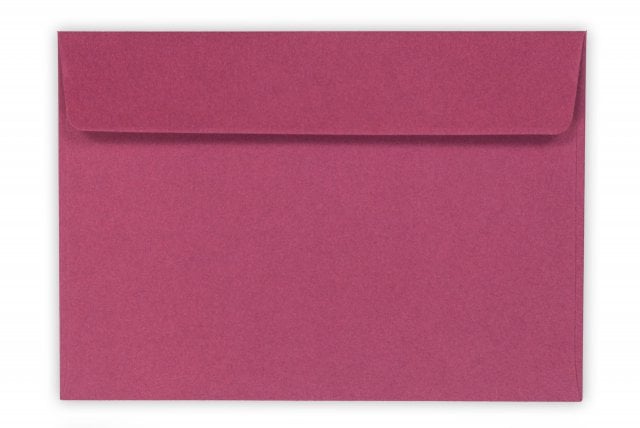 Envelopes DIN C6 self-adhesive, Raspberry
