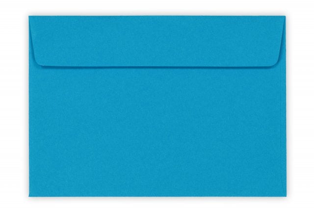 Envelopes DIN C6 self-adhesive, Blue