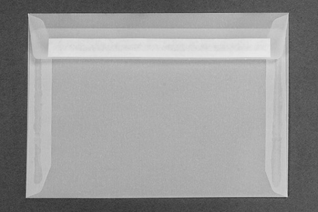 Envelopes DIN C6 self-adhesive, Transparent