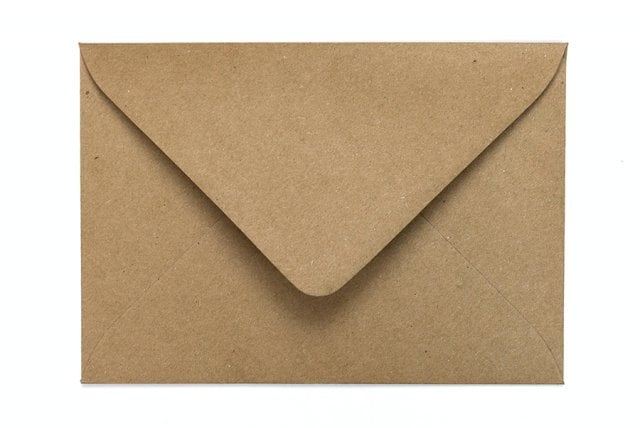 DIN C6 Envelopes, Kraft Paper