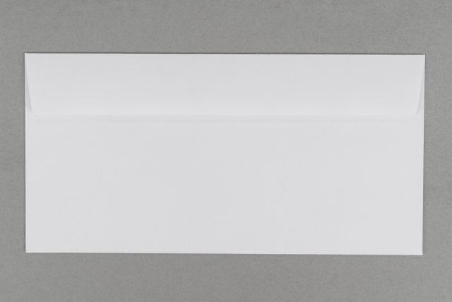 DIN Long Self-adhesive Envelopes, White
