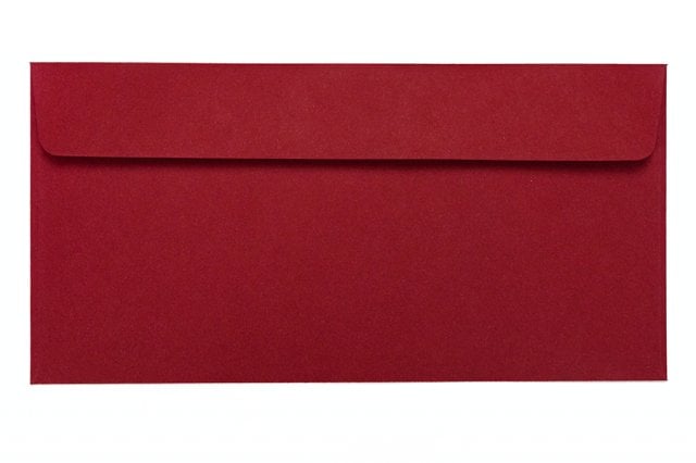 Envelopes DIN Long self-adhesive, Dark Red