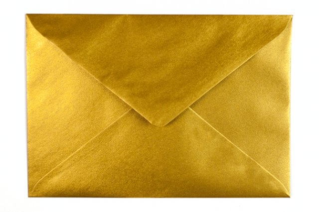 DIN C5 Envelopes, Gold