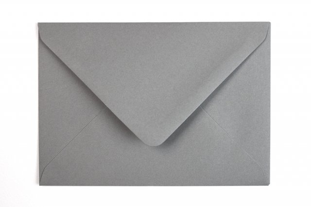 DIN C6 Envelopes, Dark Grey