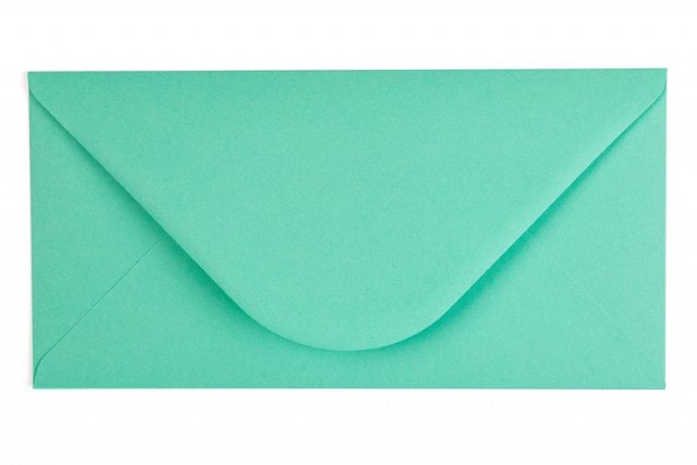 DL Envelopes, Teal