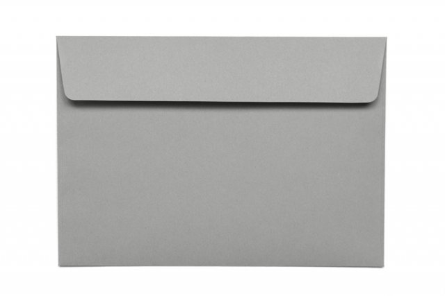 Envelopes DIN C6 self-adhesive, Grey