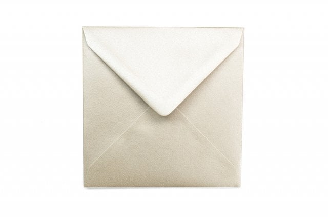 Square Envelopes 130x130 mm, Pearlescent