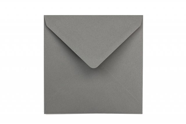 Envelopes Square 155x155 mm, Dark Grey