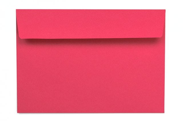 Envelopes DIN C6 self-adhesive, Pink