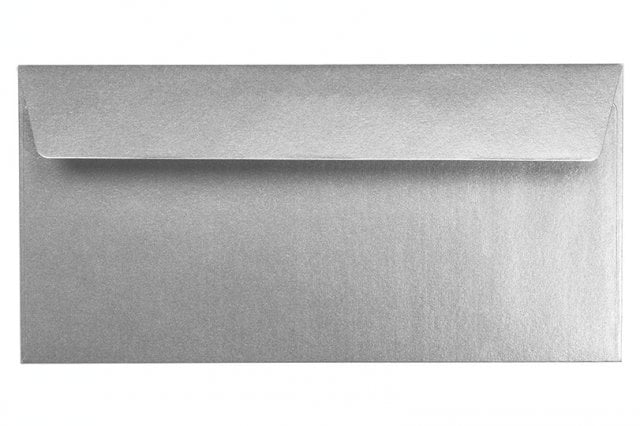 Envelopes DIN Long self-adhesive, Silver