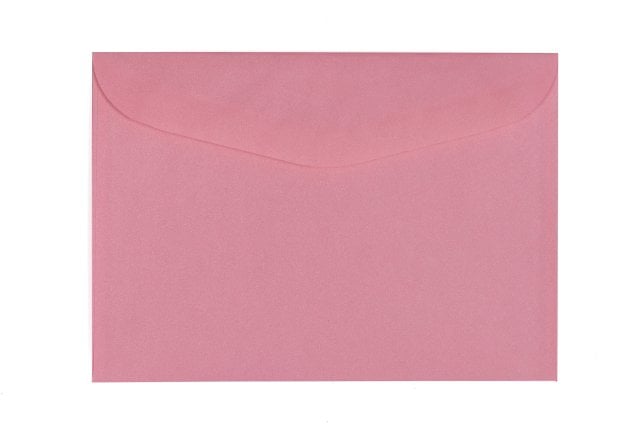 DIN C6 Envelopes, Recycled Red