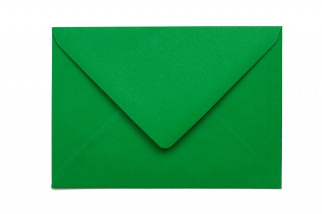 DIN C6 Envelopes, Deep Green