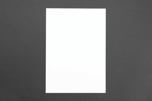 Construction Paper DIN A4 10-pack, White