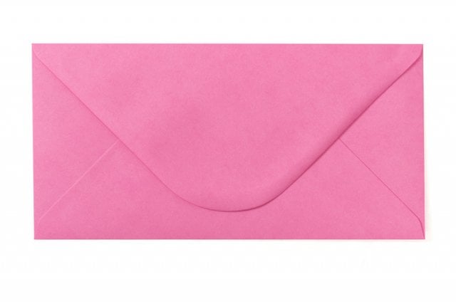 DIN long envelopes, Intense Pink
