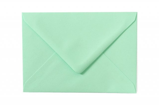 Envelopes DIN C6, Pastel Green