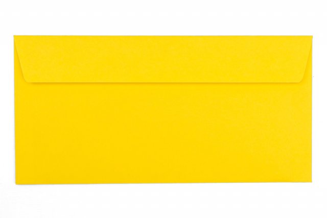 DIN Long+ Self-Adhesive Envelopes, Yellow