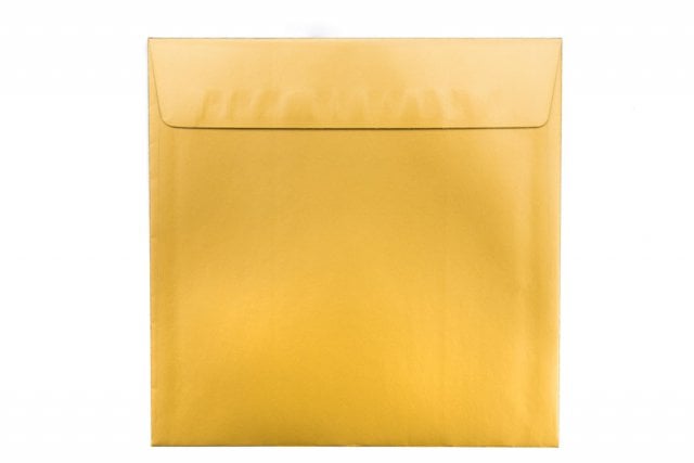 Square Envelopes 160x160 mm, Gold