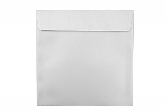 Square Envelopes 160x160 mm, Silver