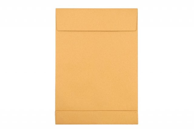 Envelopes DIN B4, Brown with Gusset
