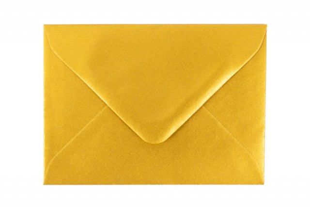 Envelopes DIN C7, Gold