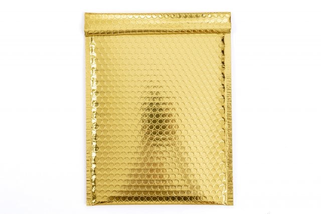 DIN C4 padded envelopes, Gold