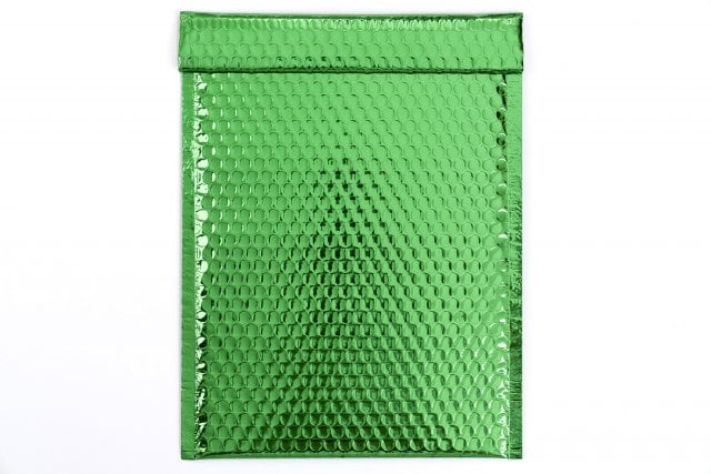 DIN C4 padded envelopes, Green