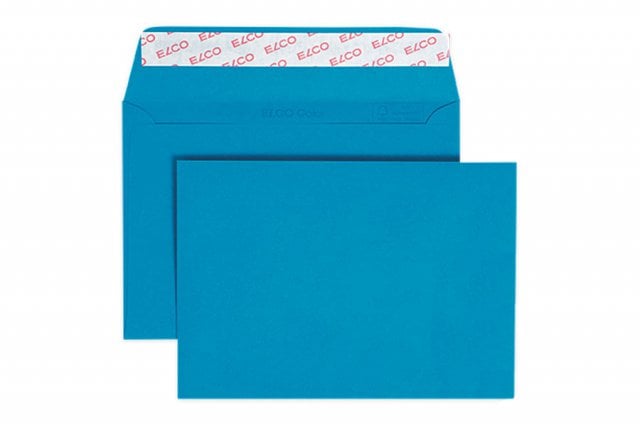 Elco Envelopes DIN C6 self-adhesive, Royal Blue