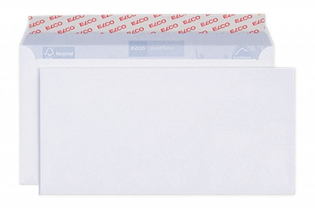 Elco Proclima DIN Long+ Self-Adhesive Envelopes, White