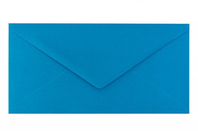 DIN long envelopes, Royal Blue