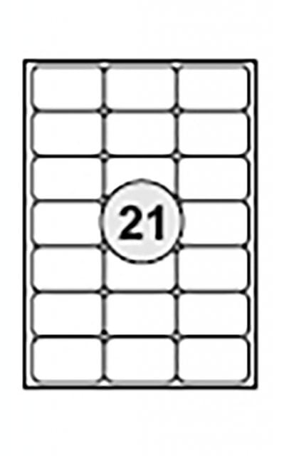 Labels 63.5 x 38.1 mm