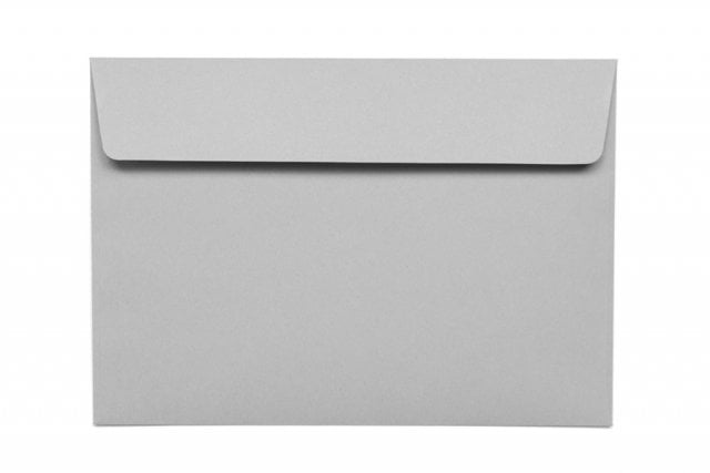 DIN C6 Self-Adhesive Envelopes, Light Grey