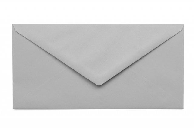 DIN long Envelopes, Light Grey