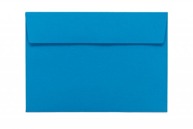 Envelopes DIN C6 self-adhesive, Blue