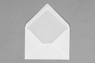 Envelopes DIN C6, White with Lining