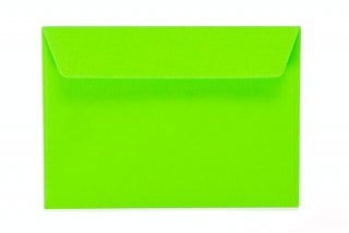 DIN C6 Self-Adhesive Envelopes, Neon Green