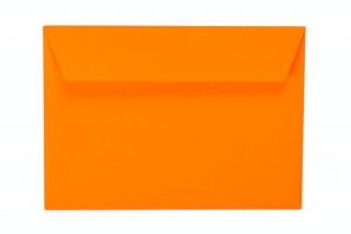 DIN C6 Self-Adhesive Envelopes, Neon Orange