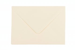 DIN B6 Envelopes, Cream