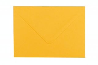 Envelopes DIN B6, Deep Yellow