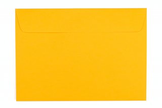 DIN C5 self-adhesive envelopes, Deep Yellow