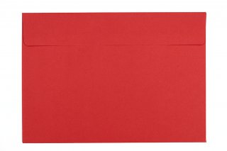 Envelopes DIN C5 self-adhesive, Red