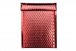 DIN C5 Padded Envelopes, Red