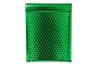 DIN C5 padded envelopes, Green