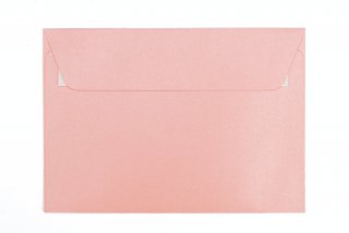 DIN C6 Self-Adhesive Envelopes, Pearl Pink